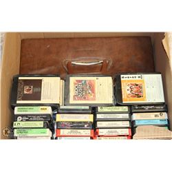 ESTATE LOT OF 8-TRACKS
