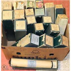 20 VINTAGE ESTATES PLAYER PIANO ROLLS