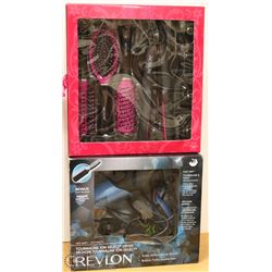 LOT OF 2 REVLON HARIDRYER AND REVLON STRAIGHTENER