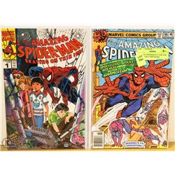 AMAZING SPIDERMAN #1 AND #186 COLLECTOR COMICBOOKS