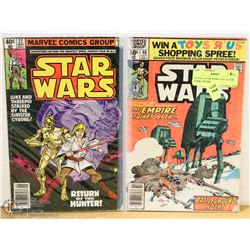 LOT OF 2 STAR WARS COLLECTOR COMIC BOOKS