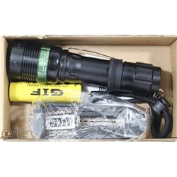 5000 TACTICAL FLASHLIGHT WITH LITHIUM ION BATTERY