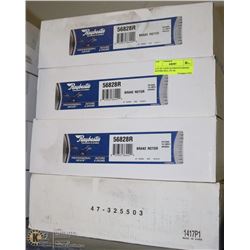 LOT OF 4 NEW RAYBESTOS BRAKE ROTORS WILL FIT AS