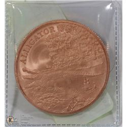 1-OZ .999 COPPER ROUND