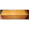 Image 1 : MID CENTURY MODERN CEDAR CHEST 50” X 15” X 17”