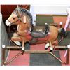 Image 1 : VINTAGE BRONCO ROCKING HORSE