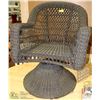 Image 1 : ESTATE PIER 1 IMPORTS SWIVEL ROCKER SANTA BARBARA