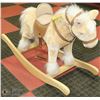 Image 1 : PLUSH TOY ROCKING HORSE WITH SOUNDS AND MOVEMENT