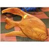 Image 1 : HAND CARVED WOODEN FISH DECORATION