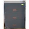 Image 1 : 3 DRAWER LATERAL FILE CABINET 40X30X18