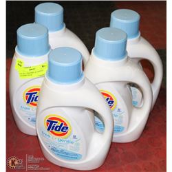 LOT OF 5 TIDE FREE & GENTLE LAUNDRY SOAP