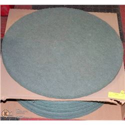 CASE OF GREEN 20" SCOTCH BRITE DISCS