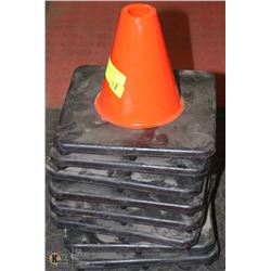 STACK OF 6 MINI PYLONS