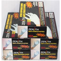 500 ZENITH NITRILE DISPOSABLE GLOVES
