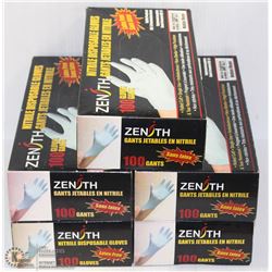 500 ZENITH NITRILE DISPOSABLE GLOVES