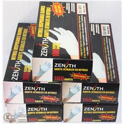 500 ZENITH NITRILE DISPOSABLE GLOVES