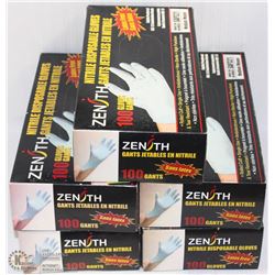 500 ZENITH NITRILE DISPOSABLE GLOVES