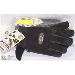 3 PAIRS OF GTP IMPACT PROTECTION LEATHER-WORK