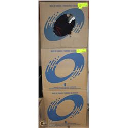 3 BOXES OF SHOP WIPING RAGS