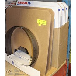 LOT OF 9 SETS OF LENOX BAND SAW REPLACEMENT BLADES