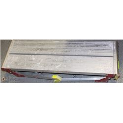 FOLDING PORTABLE ALUMINUM WORK PLATFORM
