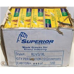 CASE OF KEEP KLEEN XL LATEX GLOVES