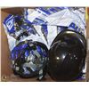 Image 1 : BOX OF 8 NEW HARD HATS AND LINERS