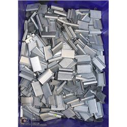 TOTE OF METAL HANGING CLIPS