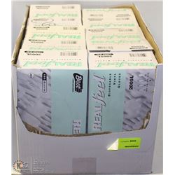 CASE OF 1000 REALFEEL DISPOSABLE VINYL GLOVES