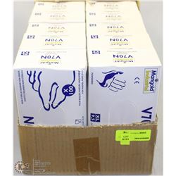 CASE OF 1000 MARIGOLD IND. DISPOSABLE VINYL GLOVES
