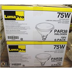 1 DOZEN LUMAPRO 75W LIGHTBULBS