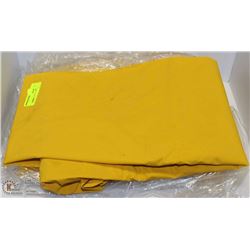 LOT OF 5 ANTI-MOISTURE YELLOW APRONS