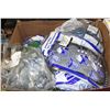Image 1 : LARGE BOX OF NEW HARDHATS + FORESTRY VISORS