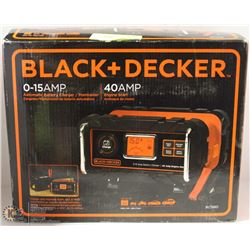 BLACK AND DEKKER AUTOMATIC BATTERY CHARGER/STARTER