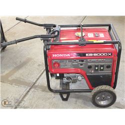 HONDA EM5000X GENERATOR WITH WHEEL KIT & FOLDING