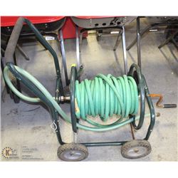 MOBILE HOSE REEL WITH CART