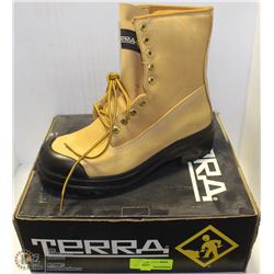 SIZE 9 TERRA LEATHER WORKBOOT