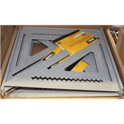 4 JOHNSON ALUMINUM SQUARES