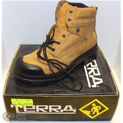 TERA SIZE 12 HIGH TOP LEATHER WORK BOOTS