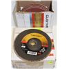 Image 1 : 3 BOXES OF 3M CUBITRON 9A78 7" FLAP DISCS 80 GRADE