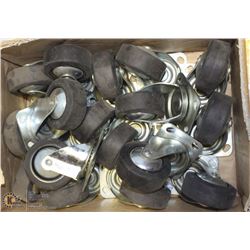 BOX OF 2-1/2" MULTI DIRECTIONAL CASTORS