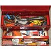 Image 1 : #1-TOOL BOX  WITH CONTENTS