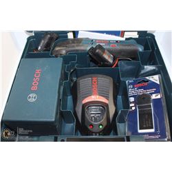 #9-BOSCH OSCILLATING CUTTER 12V WITH 2 BATTERIES ,