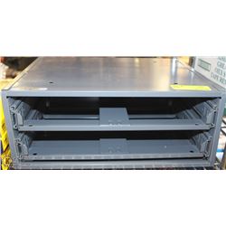 DURHAM MFG MOUNTING DOUBLE SLIDING DRAWER