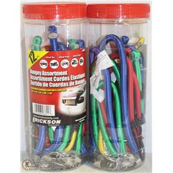 24 ASST BUNGEE CORDS