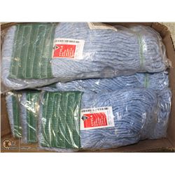 LOT OF 9 TOUGHGUY MEDIUM WET MOPS