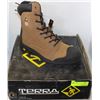 Image 1 : TERRA SIZE 12 INSULATED HIGH TOP LEATHER WORK BOOT