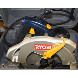 #46-RYOBI CIRCULAR SAW IN CASE