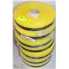 Image 1 : 7 ROLLS OF 2" WOVEN NYLON ZONING TAPE
