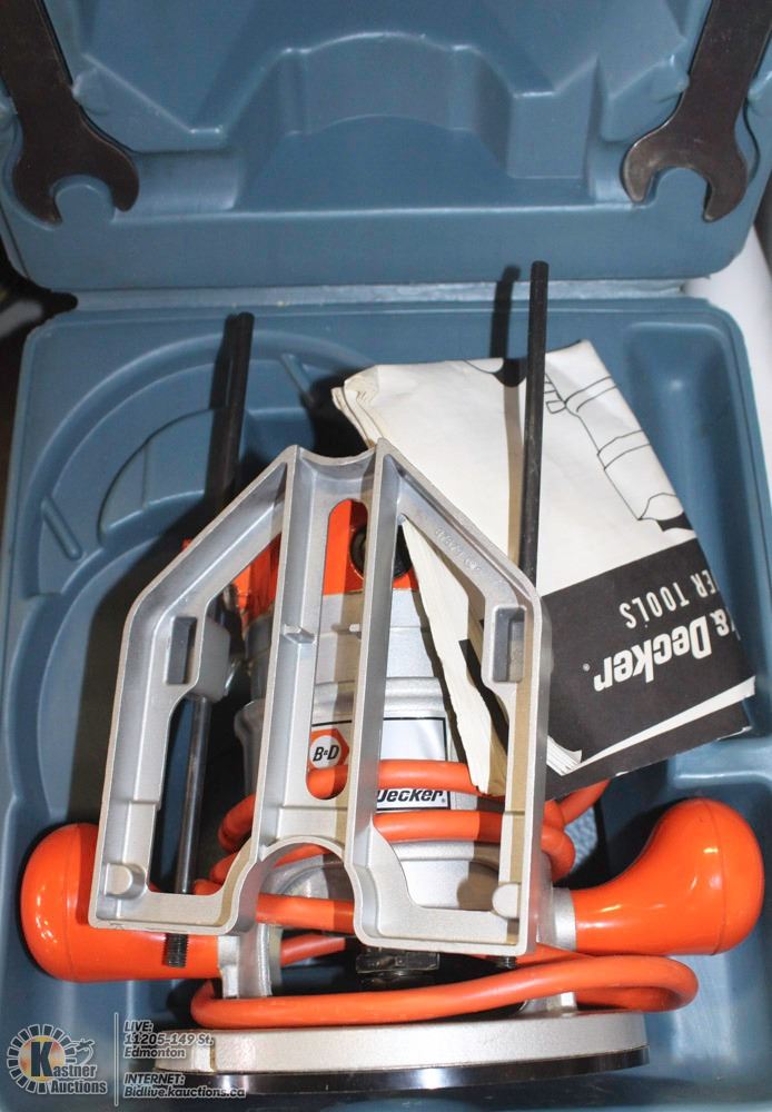 BLACK & DECKER 7611 ROUTER KIT